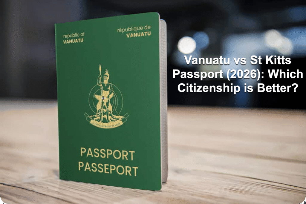 Vanuatu vs St Kitts Passport (2026)- Which Citizenship is Better?